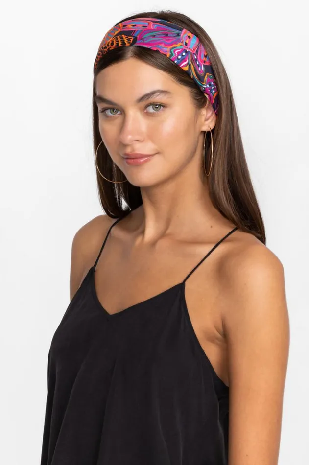 Women Johnny Was Hair Accessories Eyes On You Head Scarf Eyes On You