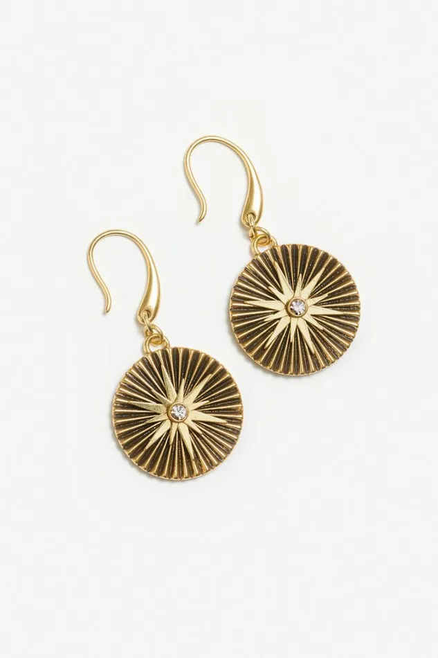 Women Johnny Was Jewelry Celestial Charm Earrings Gold