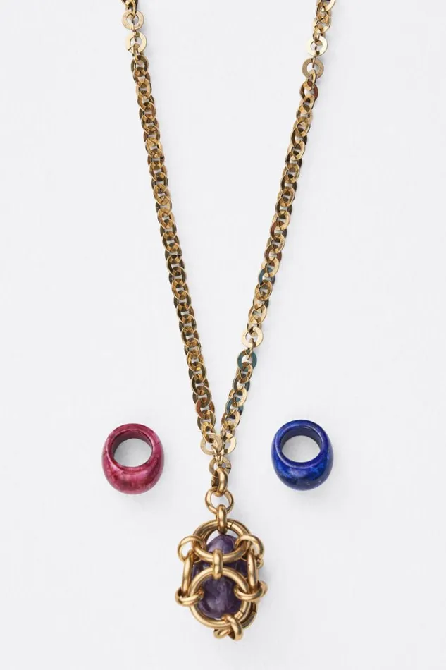 Women Johnny Was Jewelry Gemstone Dome Ring Lapis