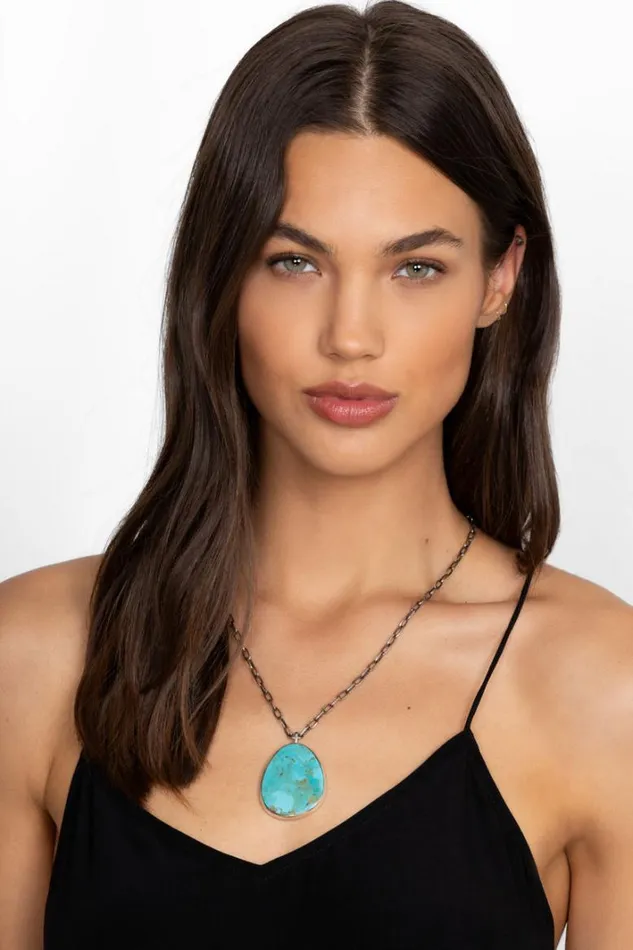 Women Johnny Was Jewelry Joseph Brooks Turquoise Pendant Turquoise