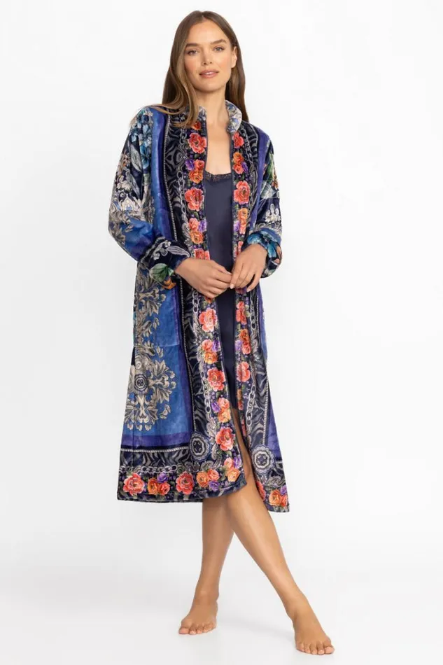 Women Johnny Was Outerwear Lona Zip Up Robe Lona