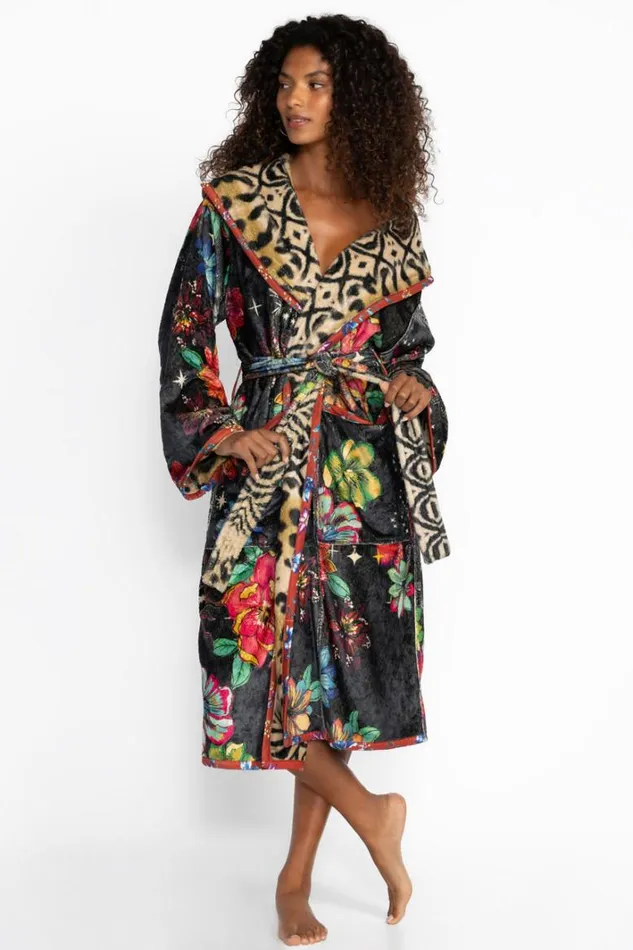 Women Johnny Was Sleepwear Aditi Robe Starry Night