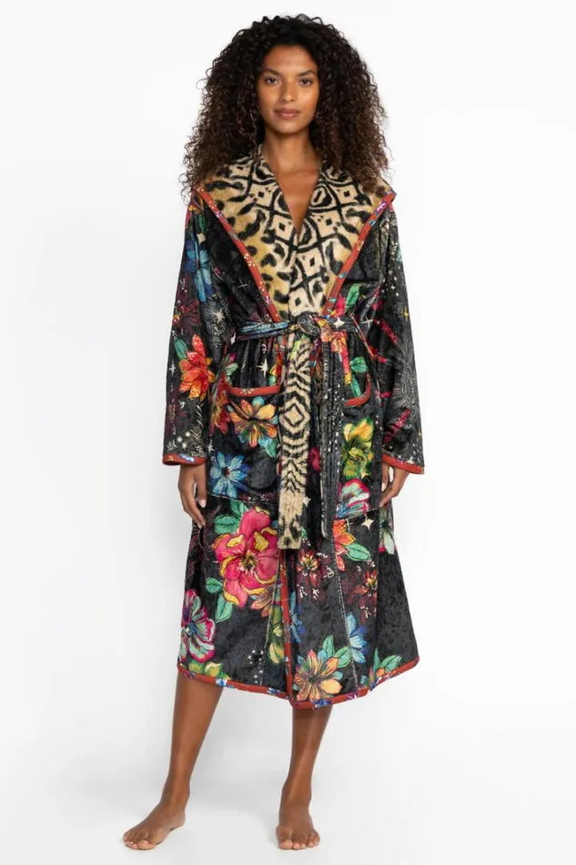 Women Johnny Was Sleepwear Aditi Robe Starry Night