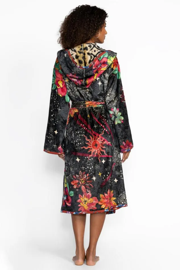 Women Johnny Was Sleepwear Aditi Robe Starry Night