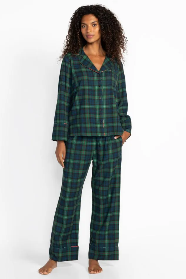 Women Johnny Was Sleepwear Rhoda Long Pj Set Rhoda