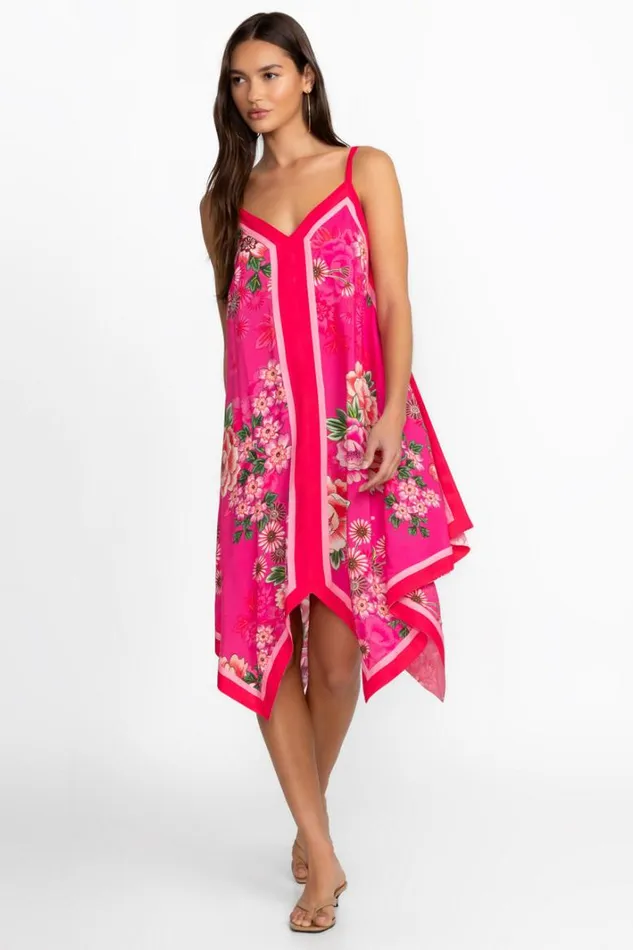 Women Johnny Was Swim and Resort Belrose Scarf Dress Belrose