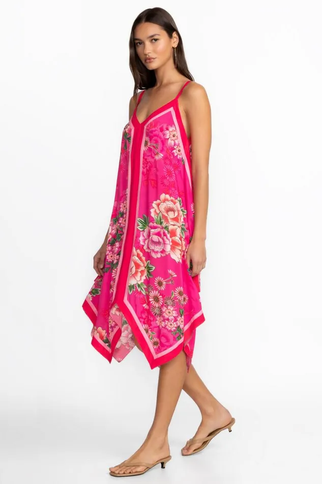 Women Johnny Was Swim and Resort Belrose Scarf Dress Belrose