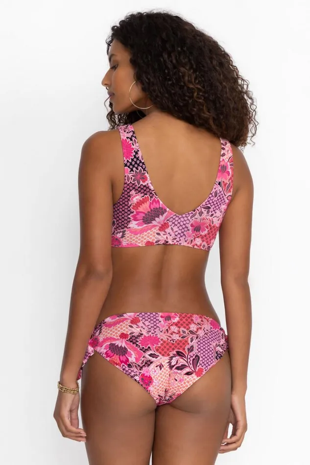 Women Johnny Was Swim and Resort Valennis Side Tie Hipster Bottom Valennis