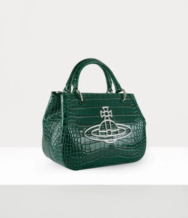 Women Judy Shopper Bag Green Viviennewestwood Handbags