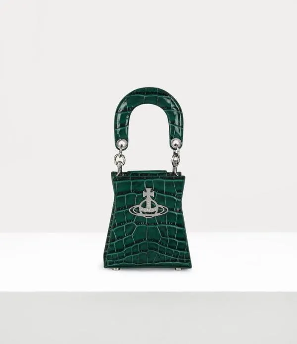 Women Kelly Small Handbag Green Viviennewestwood Handbags