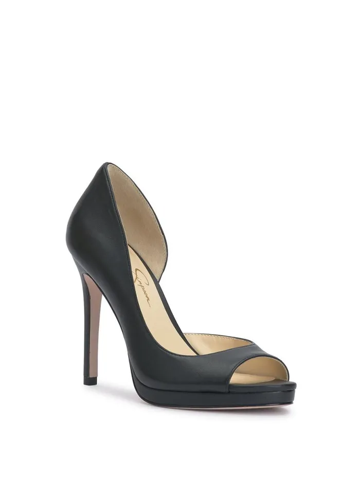 Women Kimli Peep Toe Pump In Black Jessica Simpson Platforms