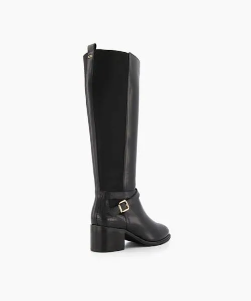 Women Knee High Boots Dune London Tildings 8211 Black Black Women Knee High Boots Dune London Tildings 8211 Black Black