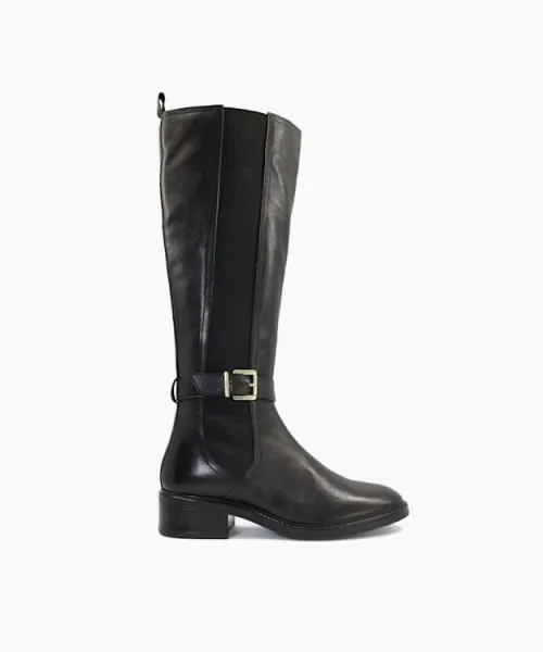 Women Knee High Boots Dune London Torent 8211 Black Black