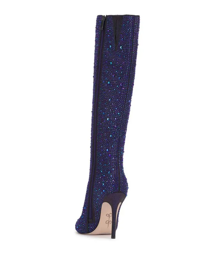 Women Laurel Knee High Boot In Midnight Blue Jessica Simpson Boots and Booties