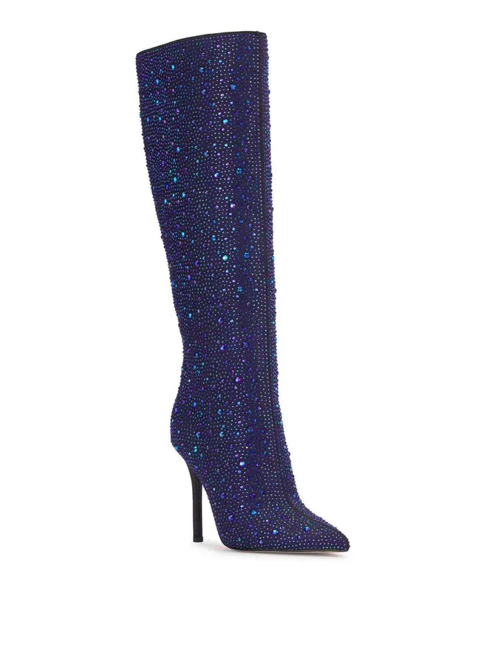 Women Laurel Knee High Boot In Midnight Blue Jessica Simpson Boots and Booties
