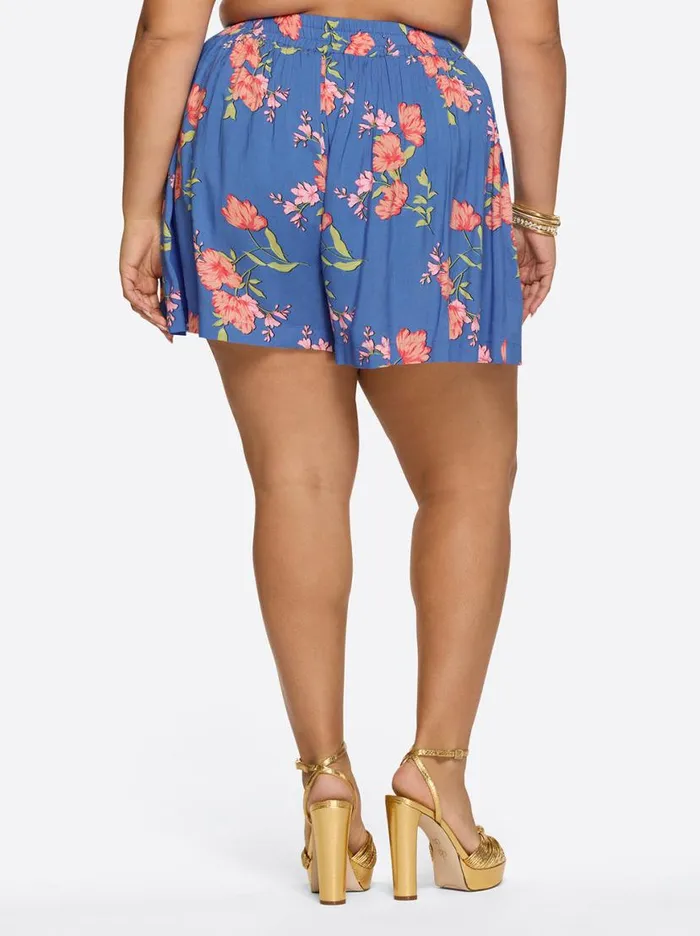 Women Leilani Short In Happy Floret Jessica Simpson Bottoms