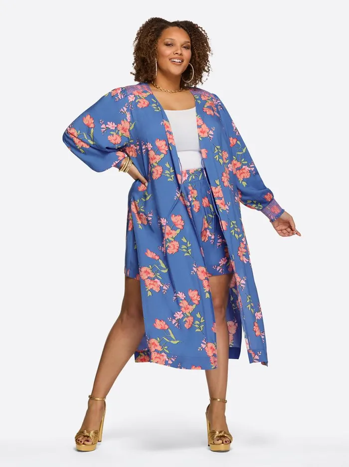 Women Leilani Short In Happy Floret Jessica Simpson Bottoms