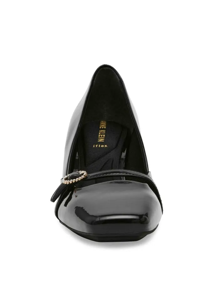 Women Lexington Tailored Pump Black Patent Anne Klein Heels