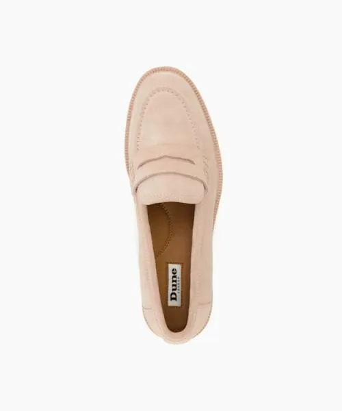 Women Loafers Dune London Gazelles 8211 Pink Pink Women Loafers Dune London Gazelles 8211 Pink Pink