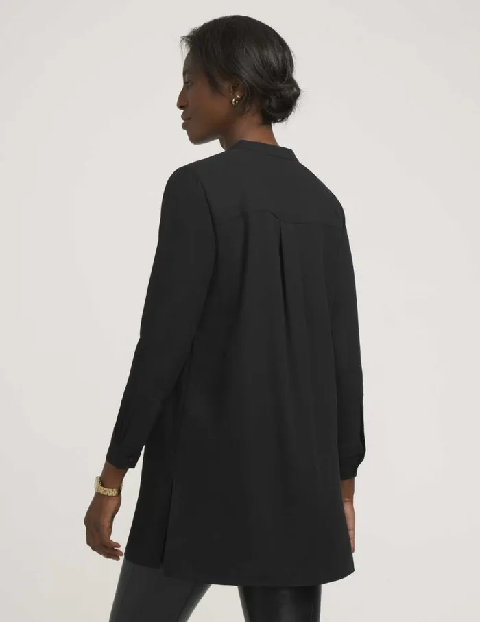 Women Long Length Tunic Anne Black Anne Klein Tops