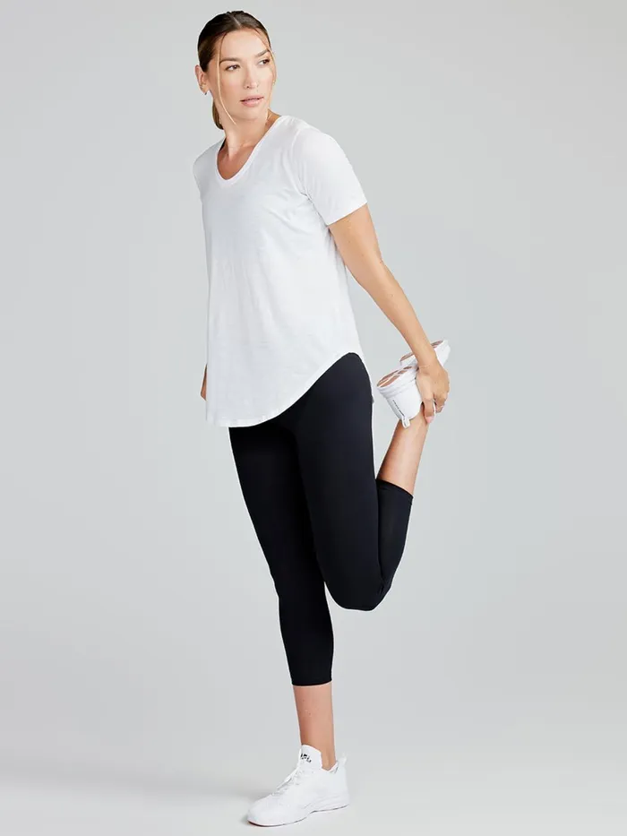 Women Longline TShirt Tasc Performance Short Sleeve TShirts Polos