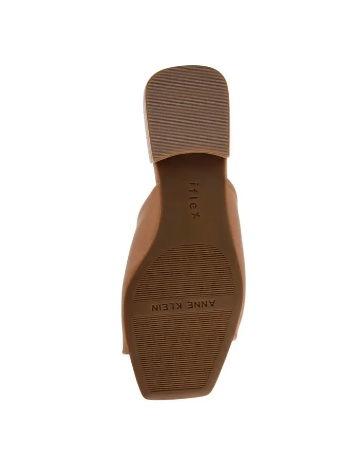 Women Lorena Light Gold Anne Klein Sandals and Slides
