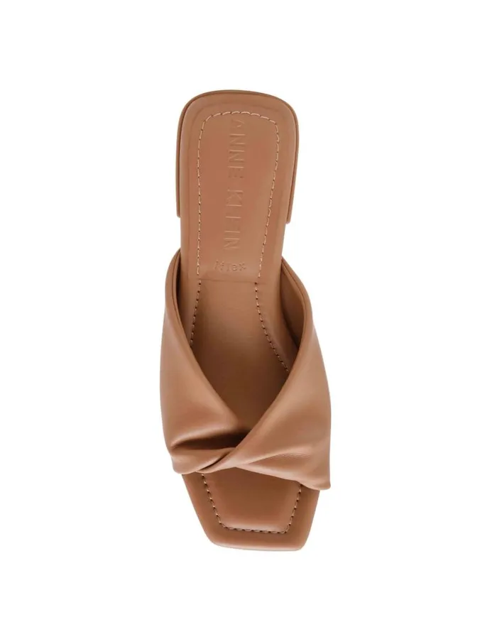 Women Lorena Light Gold Anne Klein Sandals and Slides
