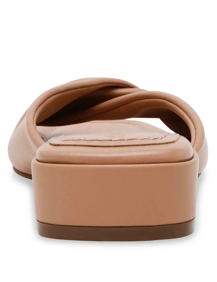 Women Lorena Light Gold Anne Klein Sandals and Slides