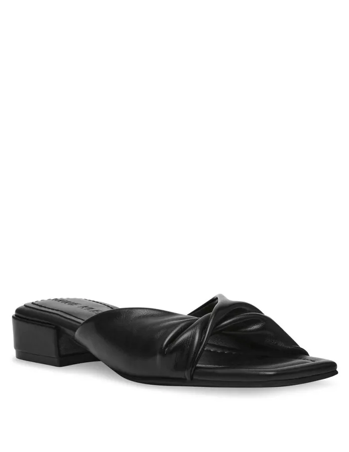 Women Lorena Light Gold Anne Klein Sandals and Slides