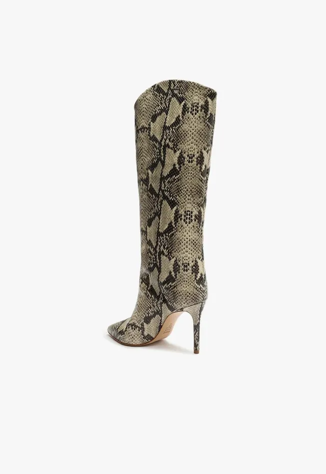Women Maryana Boot Natural Snake Schutz Shoes Maryana Boots
