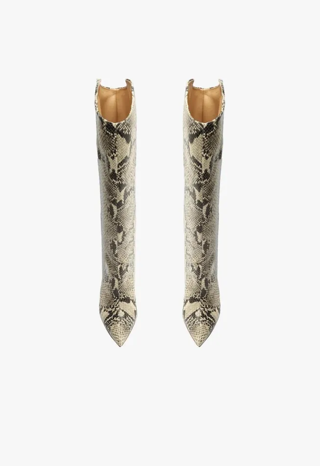Women Maryana Boot Natural Snake Schutz Shoes Maryana Boots