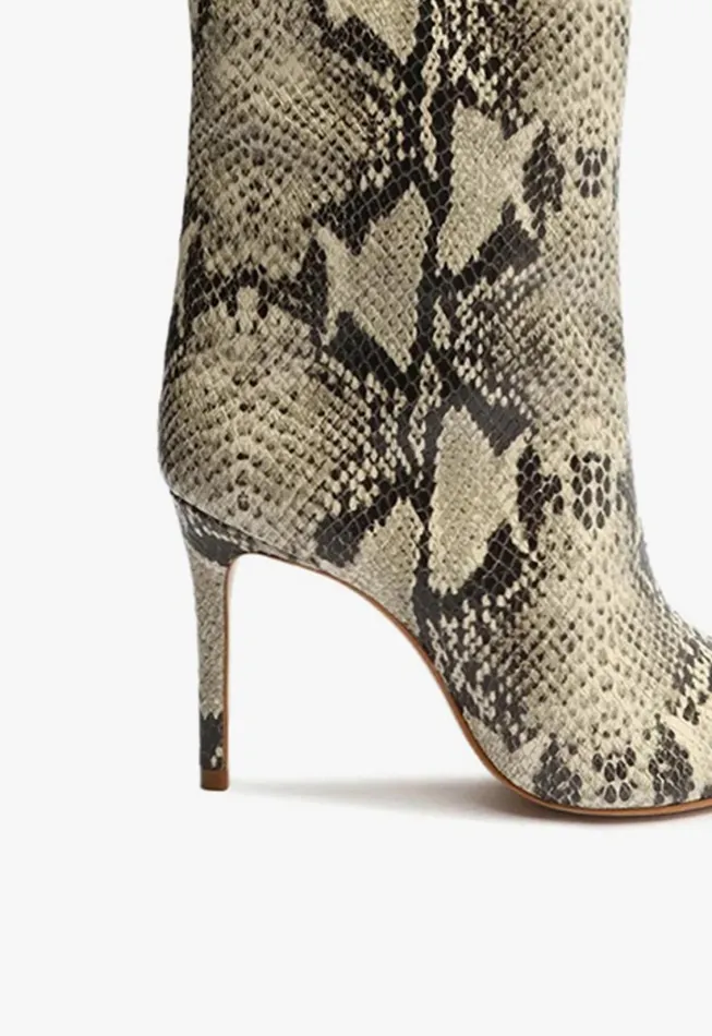 Women Maryana Boot Natural Snake Schutz Shoes Maryana Boots