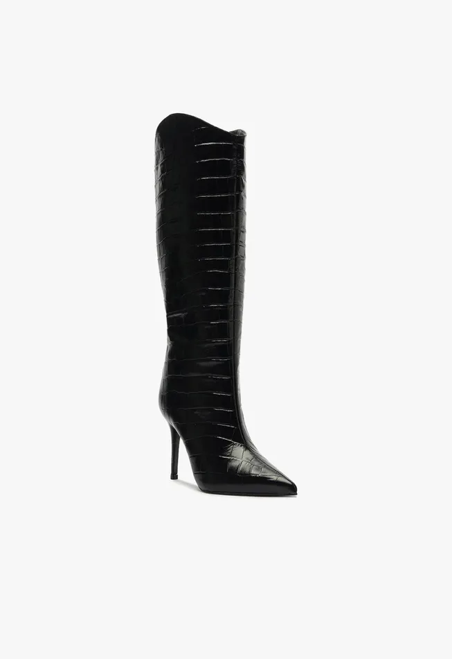 Women Maryana Wide Boot Black Schutz Shoes Maryana Boots