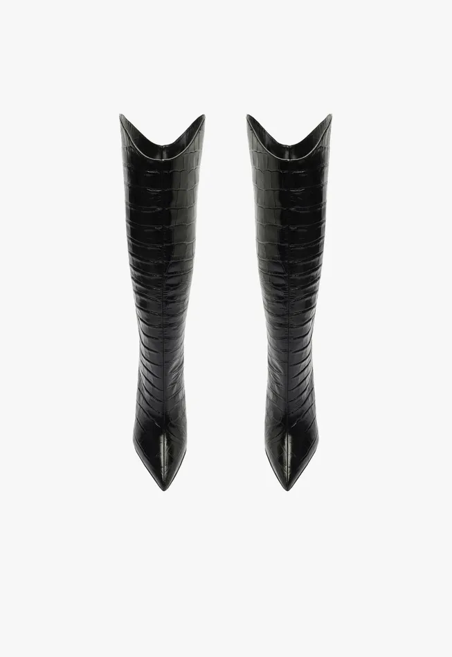 Women Maryana Wide Boot Black Schutz Shoes Maryana Boots