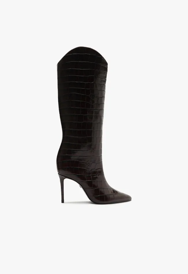 Women Maryana Wide Boot Brown Schutz Shoes Boots