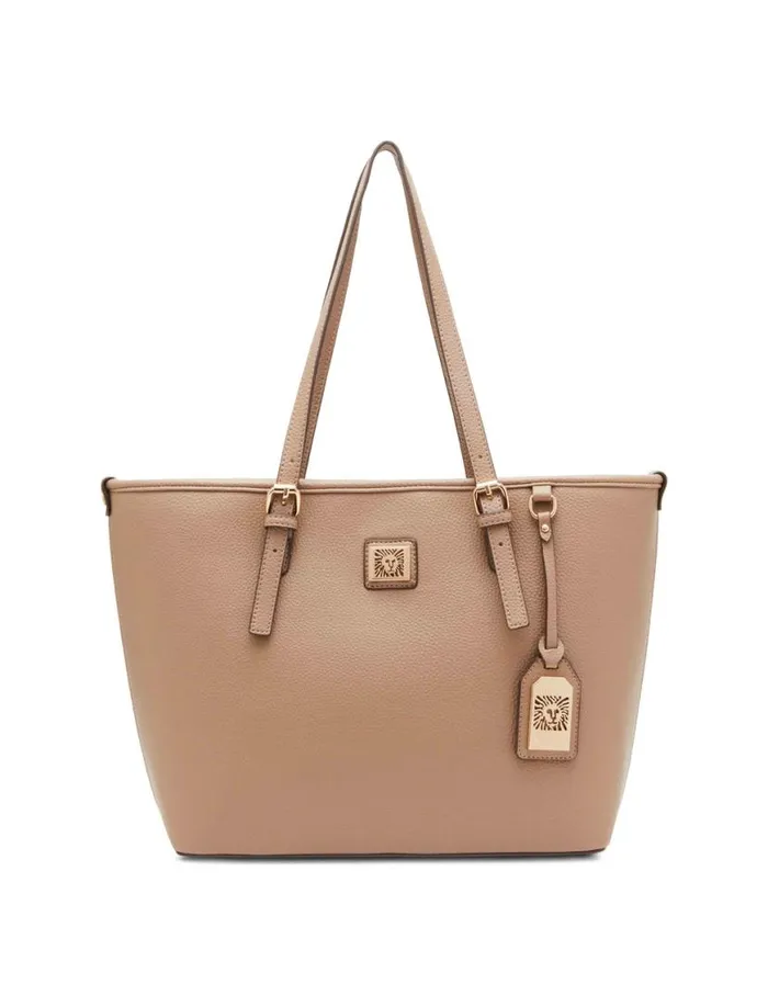Women Medium Carry All Tote Truffle Anne Klein Tote Bags