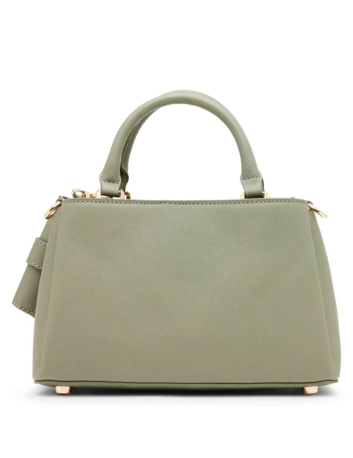 Women Medium Satchel W Detachable Xbody Strap Soft Olive Anne Klein Crossbody Bags