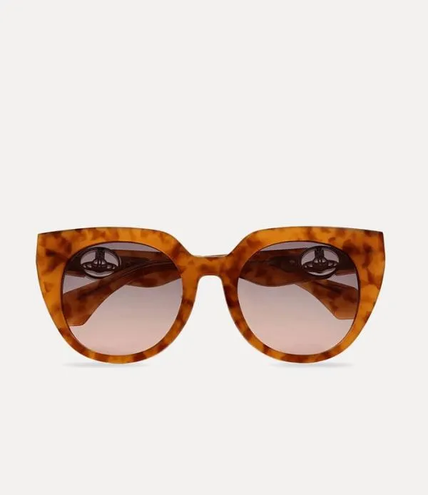 WomenMen Bridgitte Sunglasses Tort Pink Viviennewestwood Sunglasses