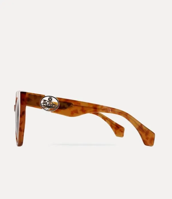 WomenMen Bridgitte Sunglasses Tort Pink Viviennewestwood Sunglasses