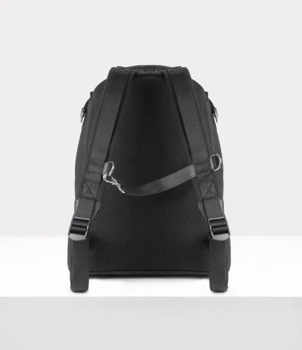 WomenMen Edward Quilted Backpack Black Viviennewestwood Backpacks