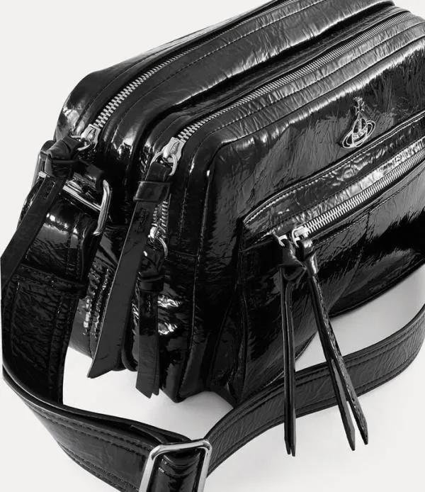 WomenMen Jerry Satchel Bag Black Viviennewestwood Crossbody Bags