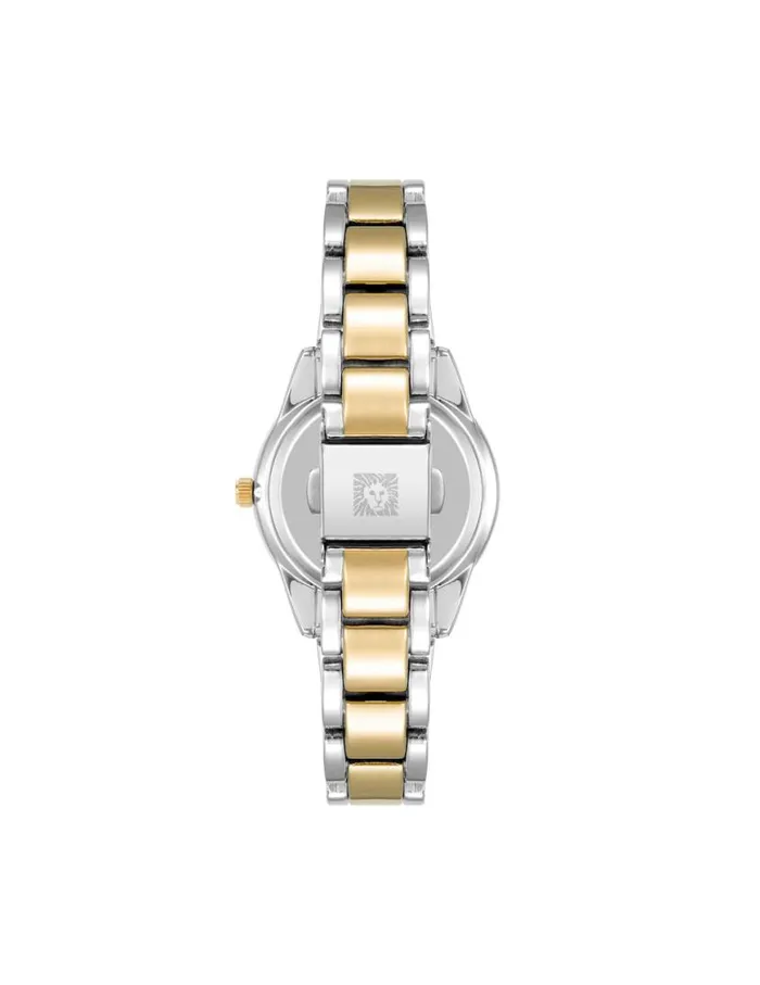 Women Minimalist Contemporary Watch Silvertone Anne Klein Occasion Watches