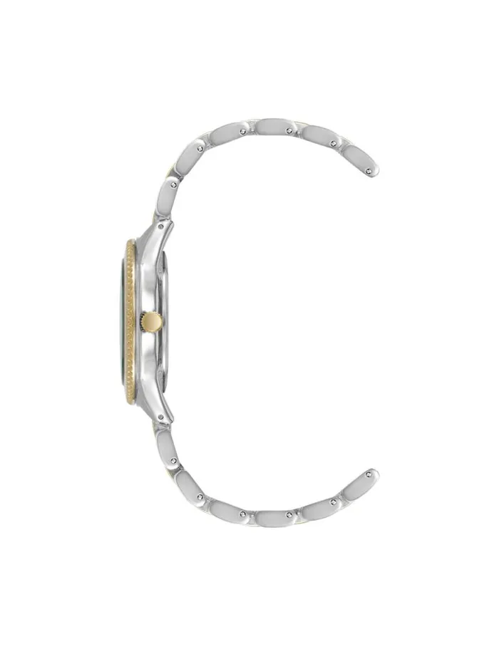 Women Minimalist Contemporary Watch Silvertone Anne Klein Occasion Watches