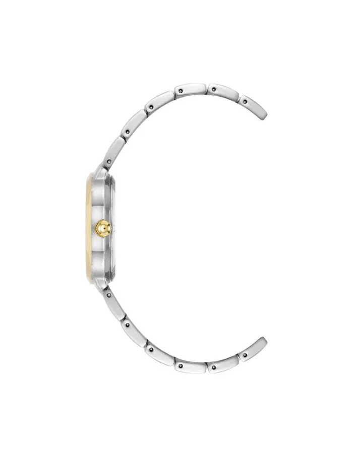 Women Minimalist Oval Case Watch Rose Goldtone Anne Klein Watches