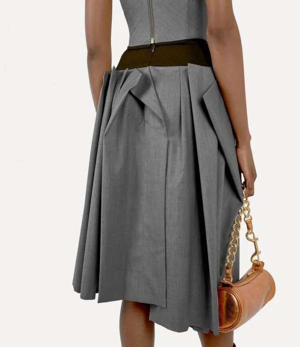 Women Nedda Skirt Grey MelangeMilitary Green Viviennewestwood Skirts