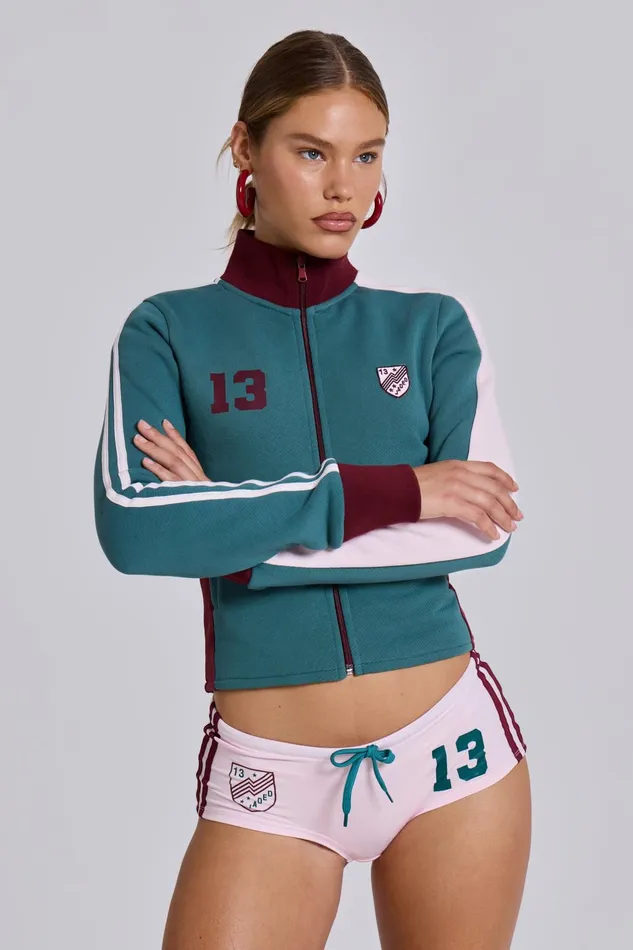 Women No13 Football Track Top Jaded London Outerwear