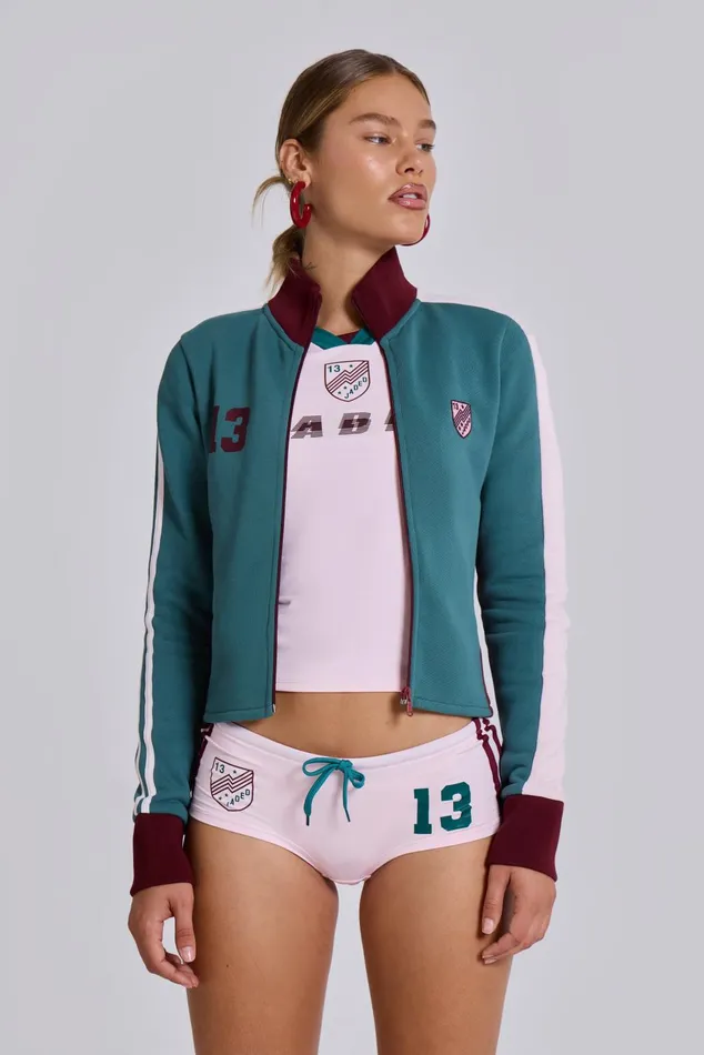 Women No13 Football Track Top Jaded London Outerwear