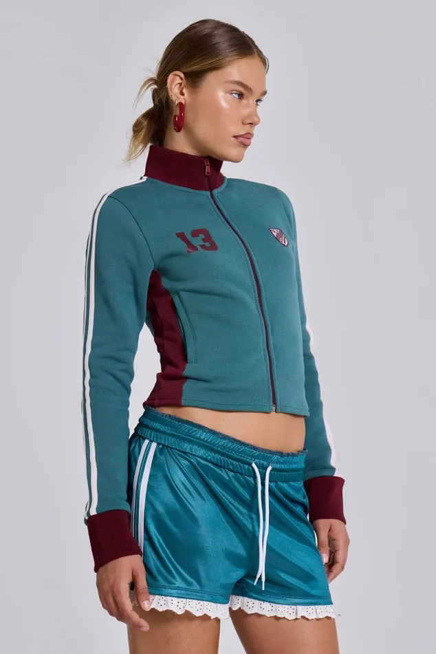 Women No13 Football Track Top Jaded London Outerwear