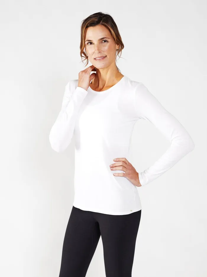Women NOLA Long Sleeve TShirt Tasc Performance Yoga Studio