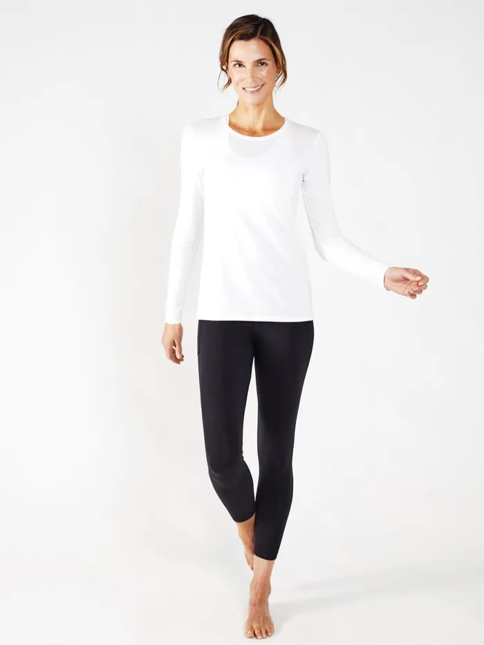 Women NOLA Long Sleeve TShirt Tasc Performance Yoga Studio